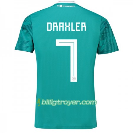 Billige Fotballdrakter Tyskland Draxler 7 VM 2018 Bortedraktsett